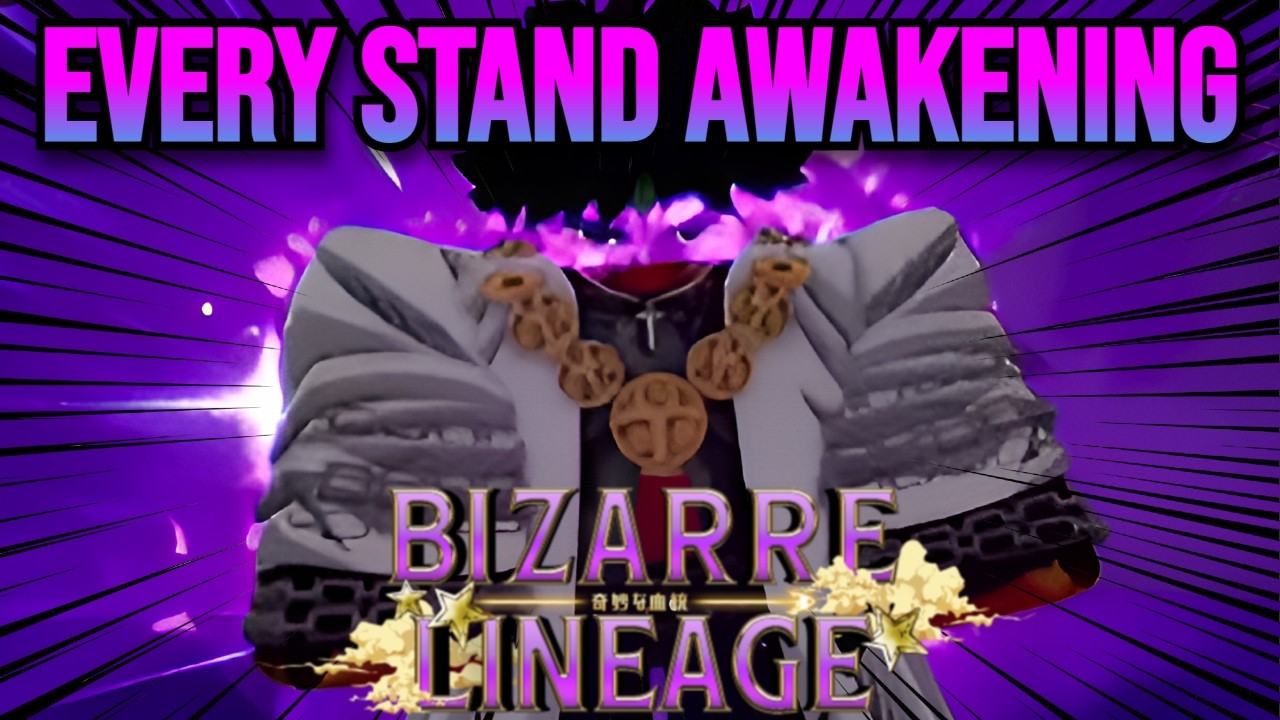 EVERY Stand AWAKENING in Bizarre Lineage (Showcase) | NEW JJBA (JoJo's Bizarre Adventure) GAME!