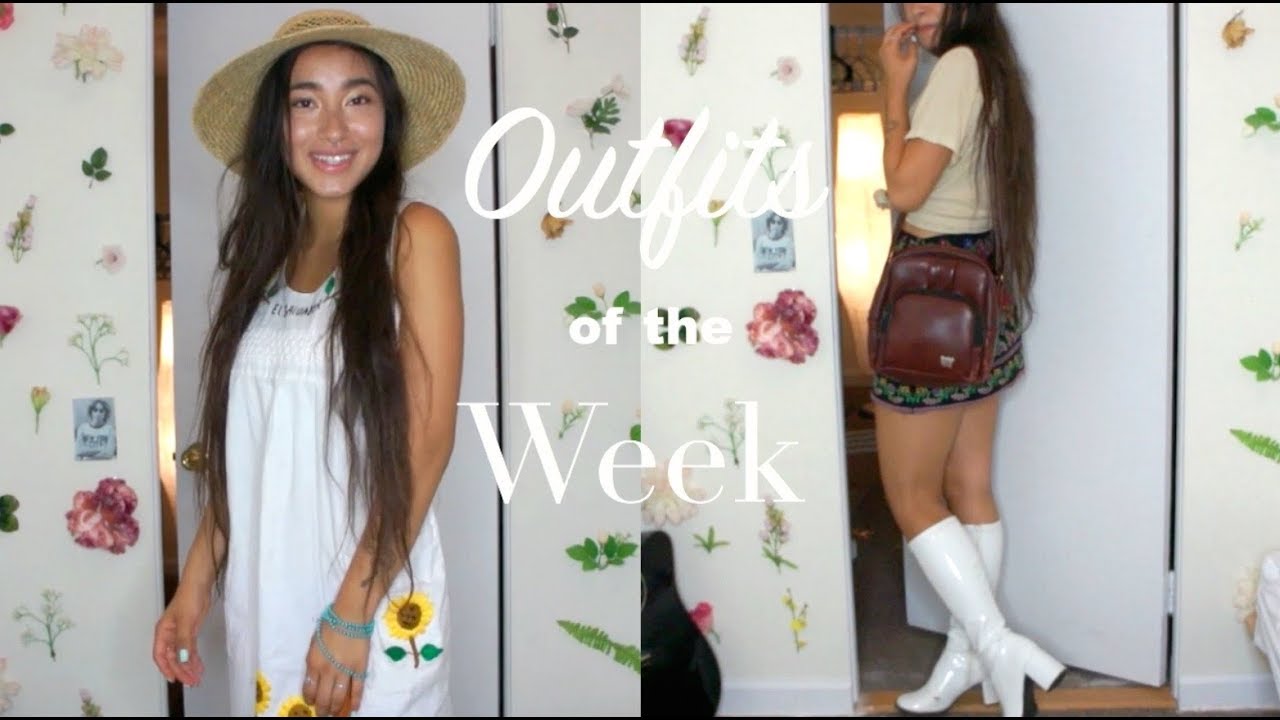 Outfits of the Week | Thrifted & Retro |