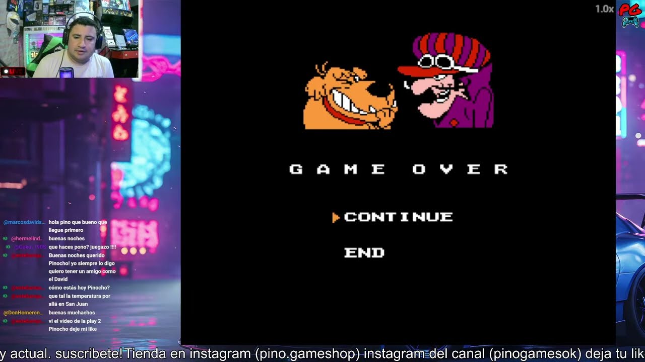 WACKY RACES juego retro de NES