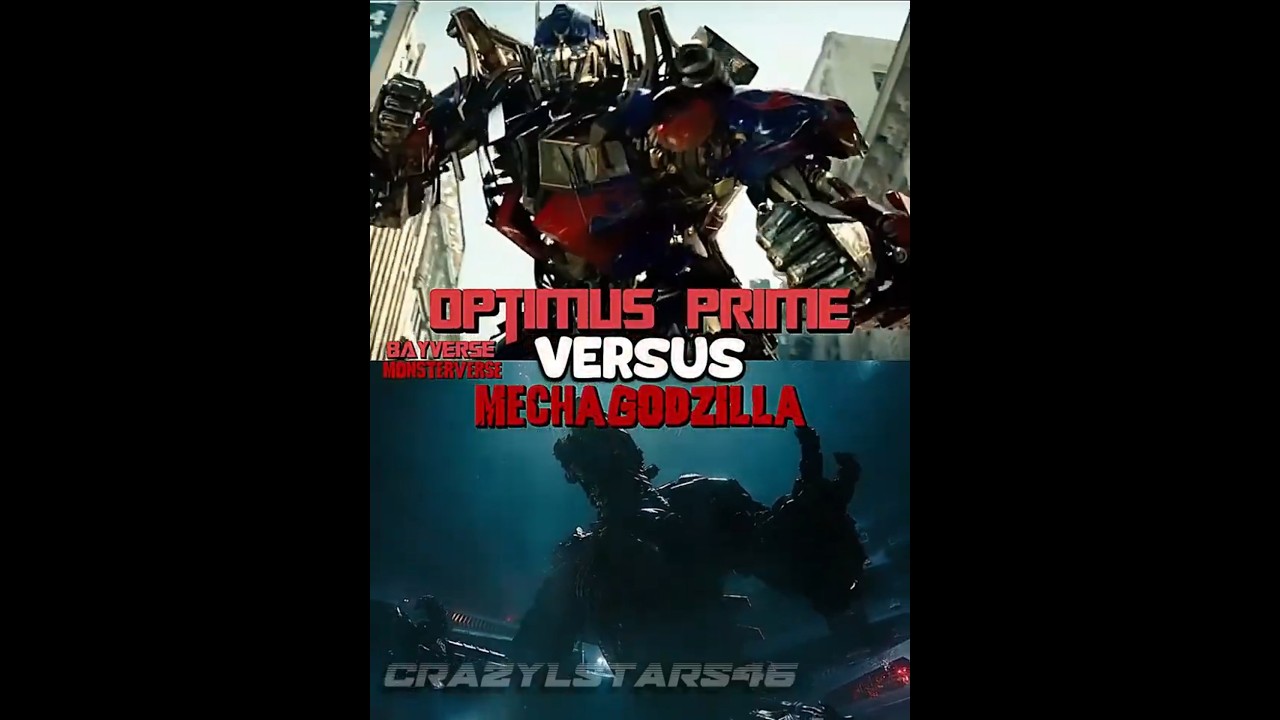 Optimus Prime VS Mechagodzilla