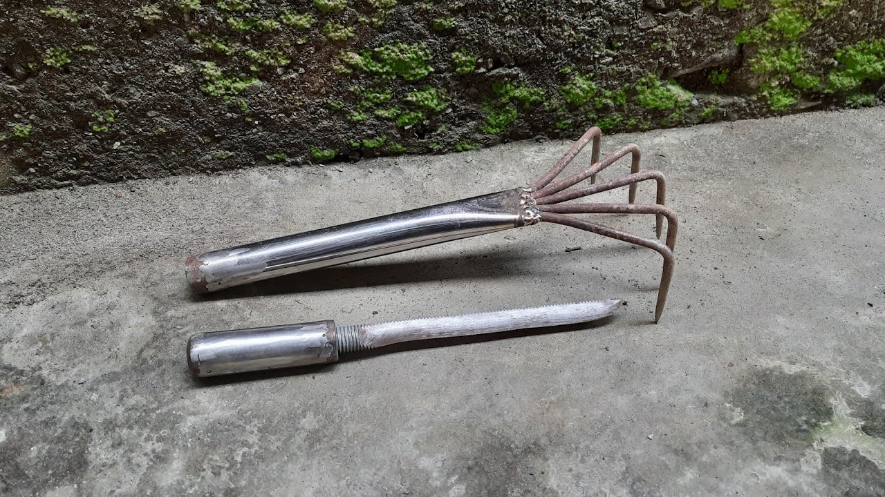 2 in 1 | garden tools | how to make rake