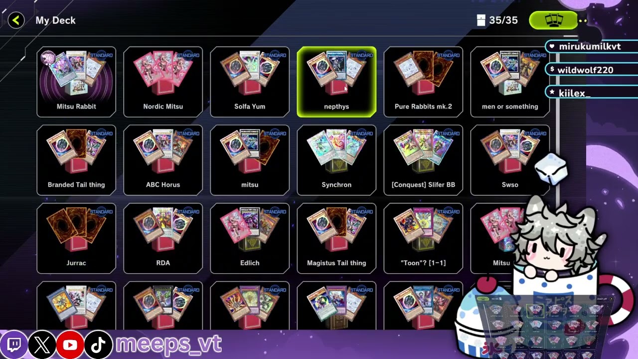 [1/11/26 Stream 11 of 365] Yu-Gi-Oh! Master Duel Viewer Duel & Replays