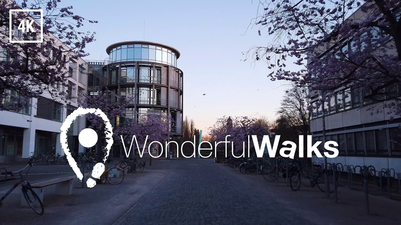 Wonderful Walks | Göttingen Campus & Wall [4K]