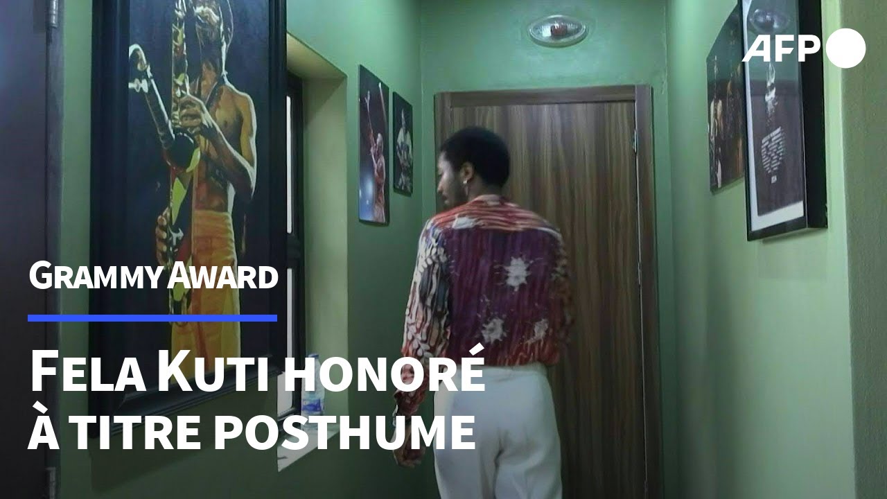 Fela Kuti, premier Africain à recevoir un Grammy Award pour l'ensemble de sa carrière | AFP