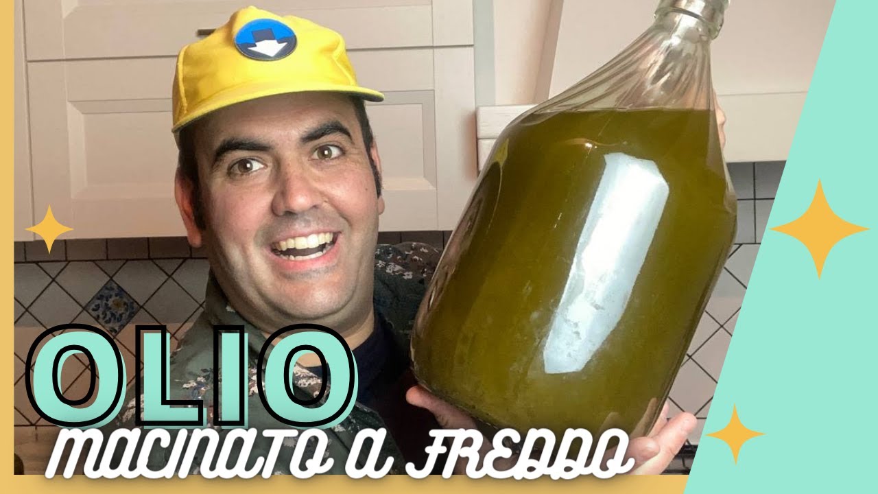 OLIO macinato a FREDDO e raccolta delle olive di @Basilico Channel . Antiche tradizioni in Sicilia!