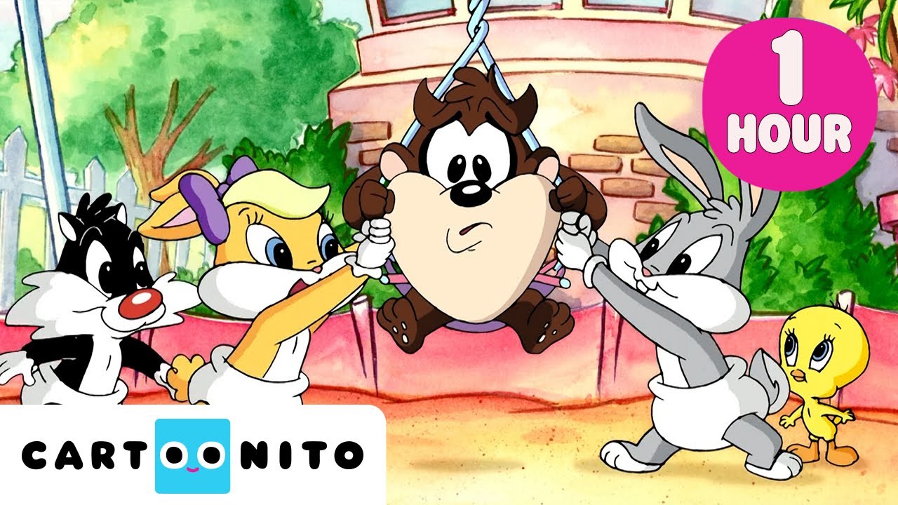 Playing with Puddles | Baby Looney Tunes -1-Hour MARATHON | Cartoonito
