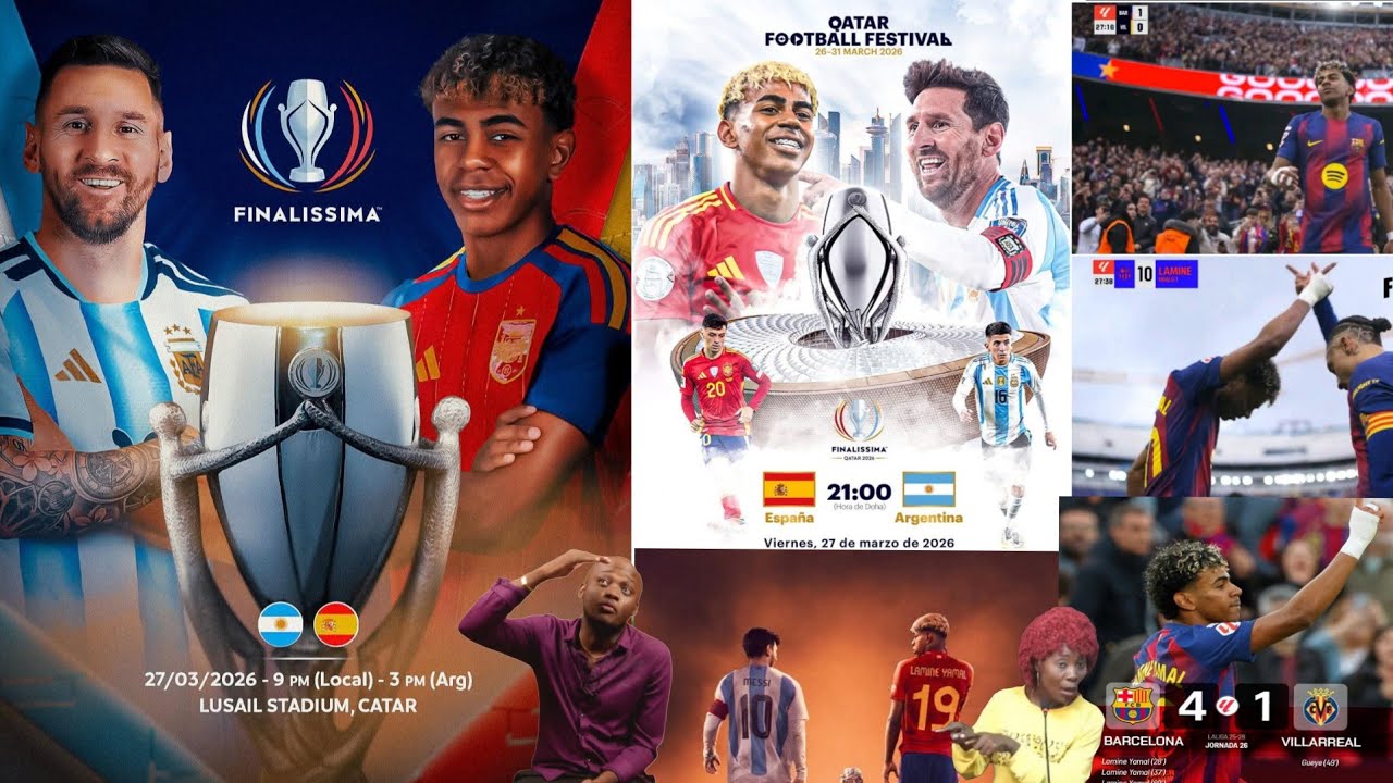 Move nouvel Finalisima anule danje Pou mondyal la iran deja/mond lan boulvese  argentina vs España