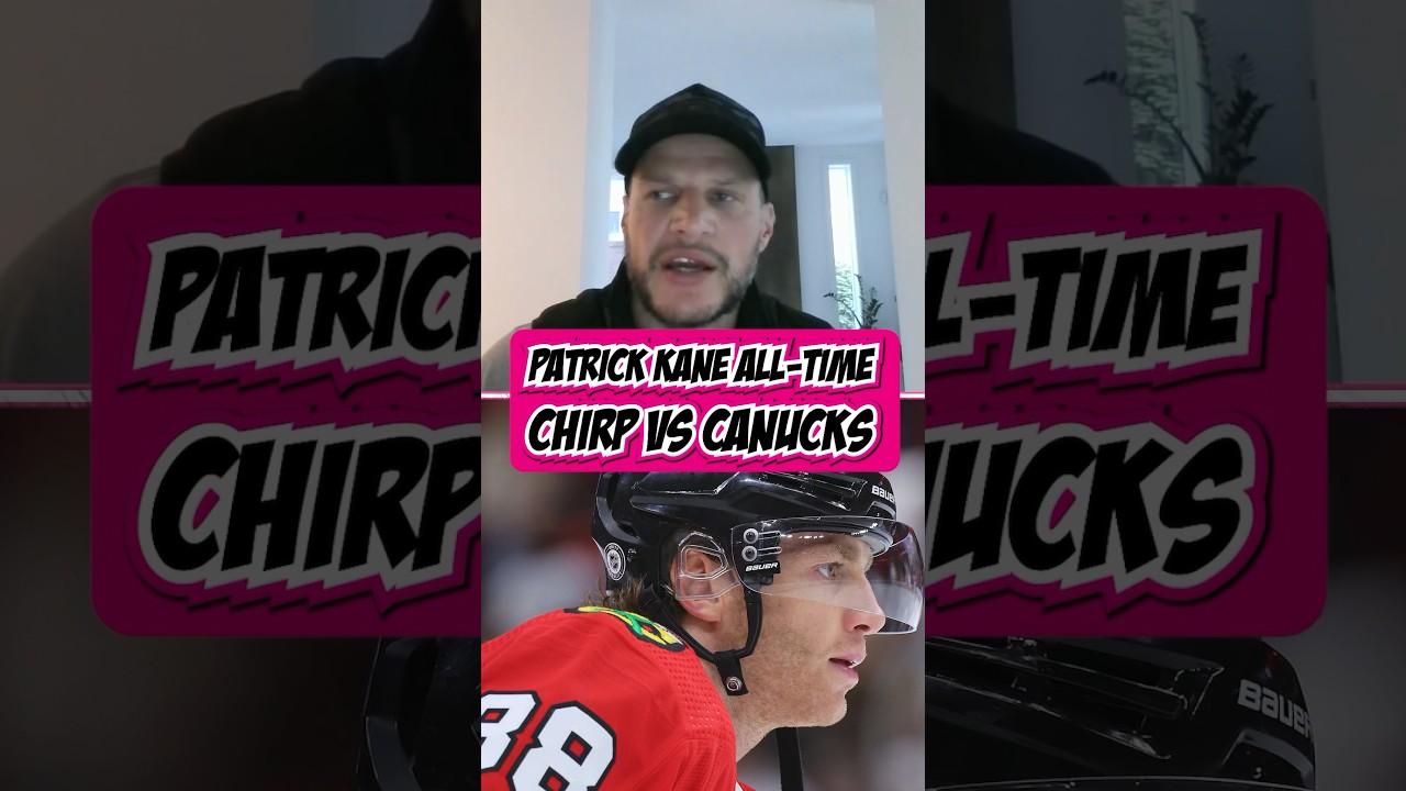 Patrick Kane was insulted the Canucks threw Andrew Alberts out to shut him down 😂 #PinkWhitney