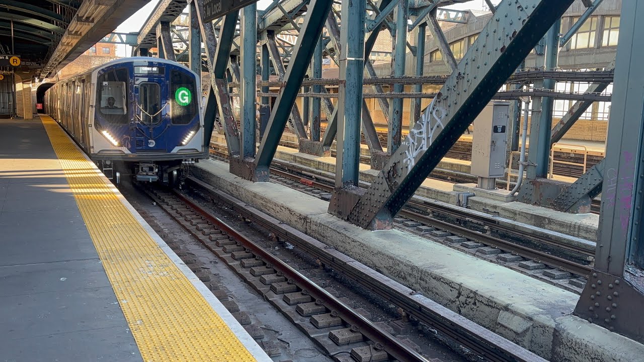 IND Culver Line: R160,R211A/T F and G train action at 4th Avenue-9th Street (Part 1