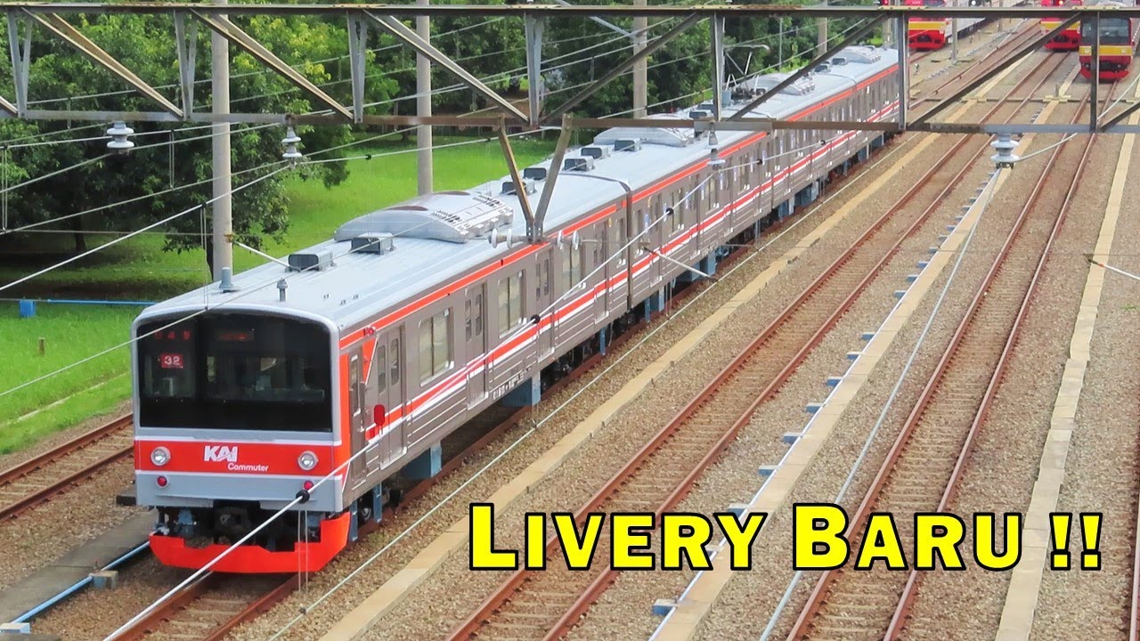 KRL LIVERY TERBARU !! KERETA TERBARU JR 205 Spesial KRL Jogja Solo ~ KRL JEPANG Untuk JOGJA