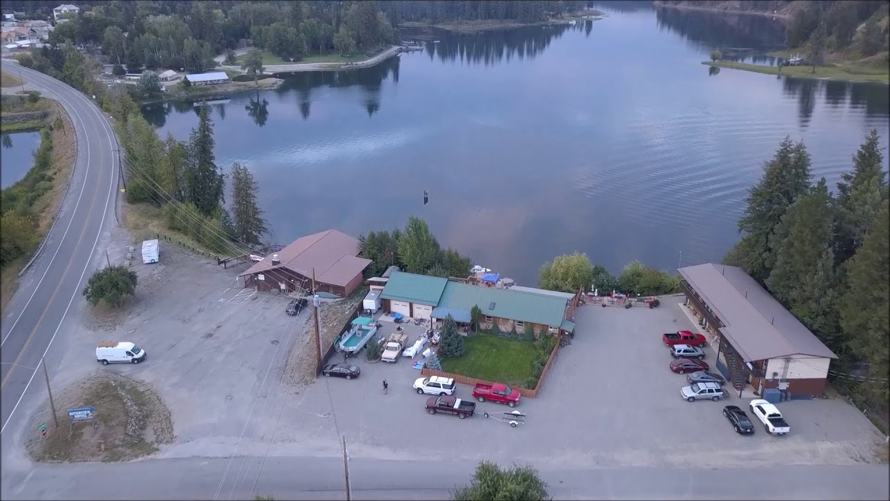 Riverview Motel, Ione, Wa. DJI mavic flight