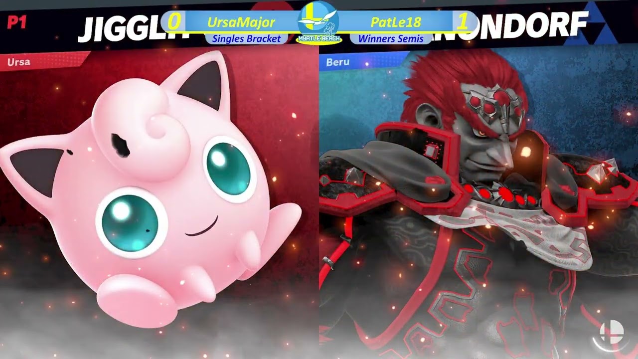 SocaSmash 162 Ultimate Singles: UrsaMajor (Random) vs PatLe18 (Ganondorf) Winners Semis