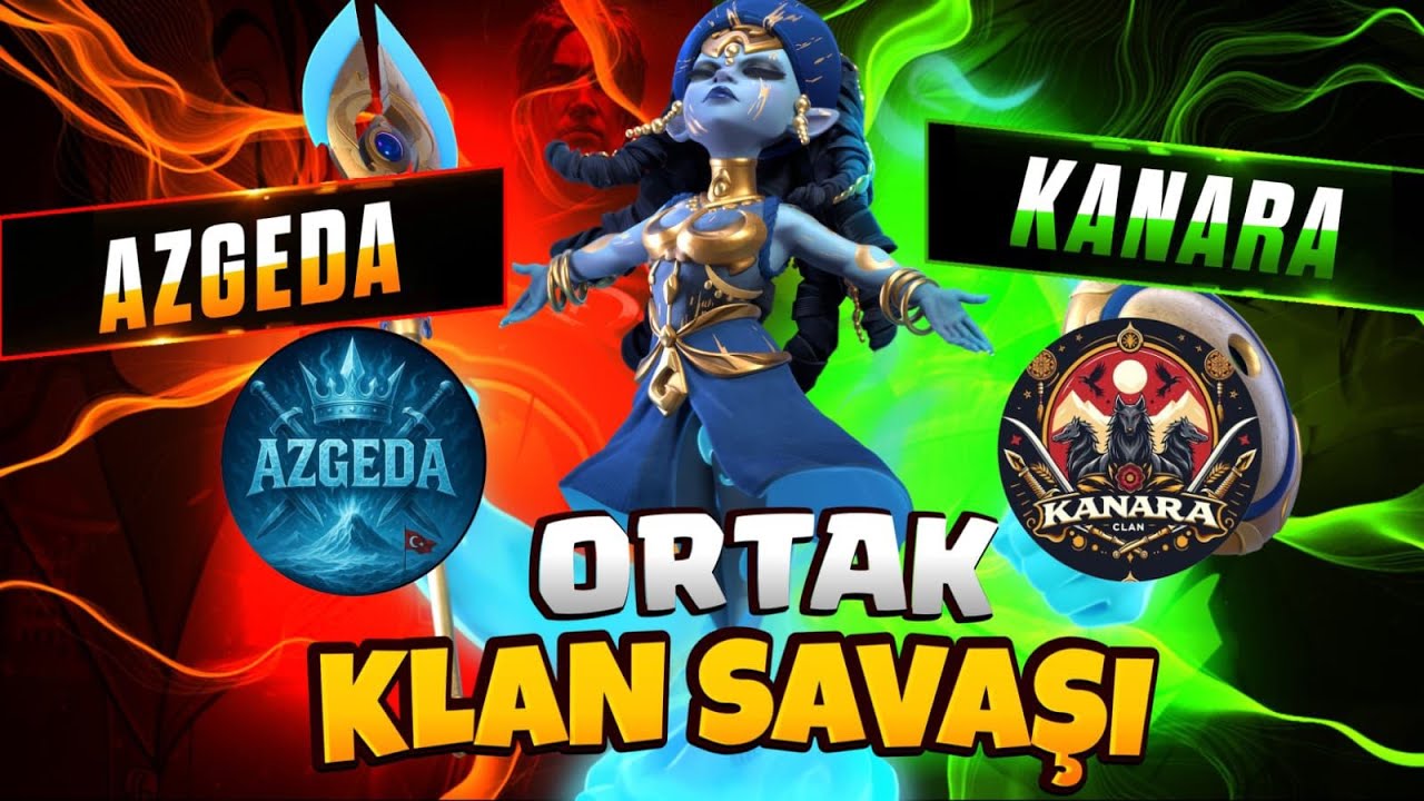 KANARA-AZGEDA ORTAK KLAN SAVAŞI - LİG SAVAŞLARI - ALTIN BİLET ÇEKİLİŞİ - Clash of Clans