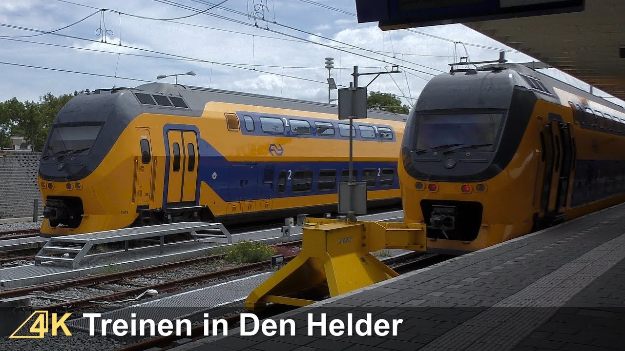 Treinen in Den Helder - 23 juni 2018 | Ultra HD (4K)