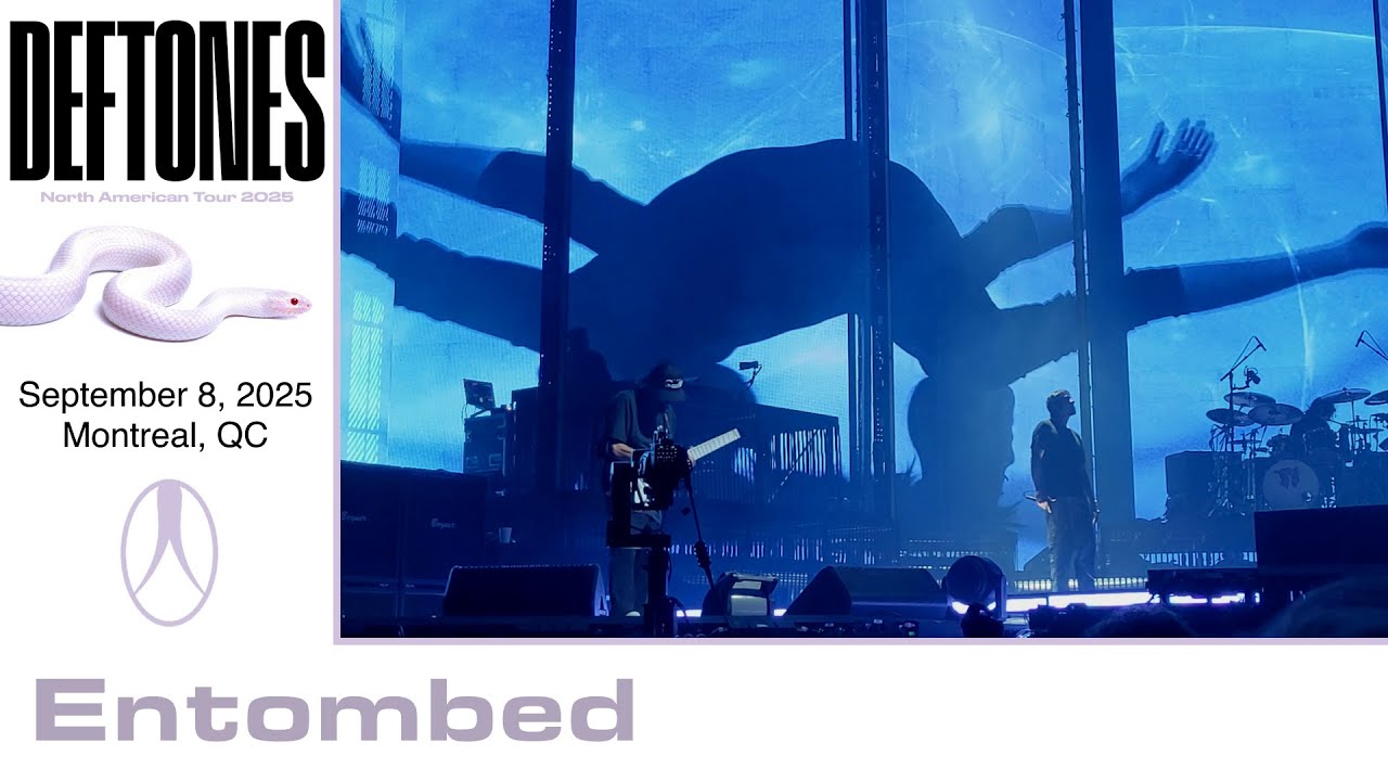 Deftones - Entombed | Live; Montreal (08-09-2025)