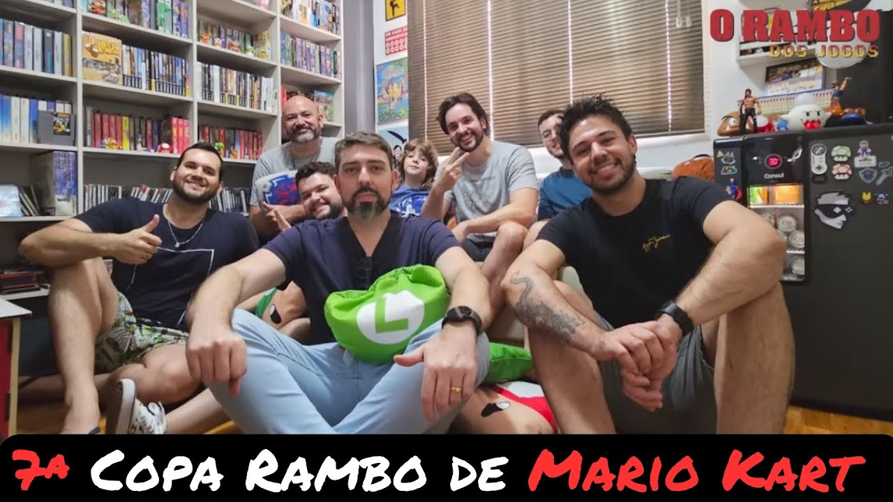 72 horas de Retro Games e o melhor de BH |  7ª Copa Rambo de Mario Kart