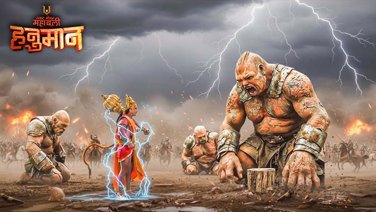 महाबली हनुमान को समक्ष पाकर रावण के असुरों ने झुका लिए अपने शीश | Mahabali Hanuman | EP - 382