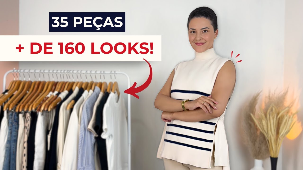 Meu Guarda Roupa Inteligente ATUALIZADO | 35 peças + de 160 LOOKS