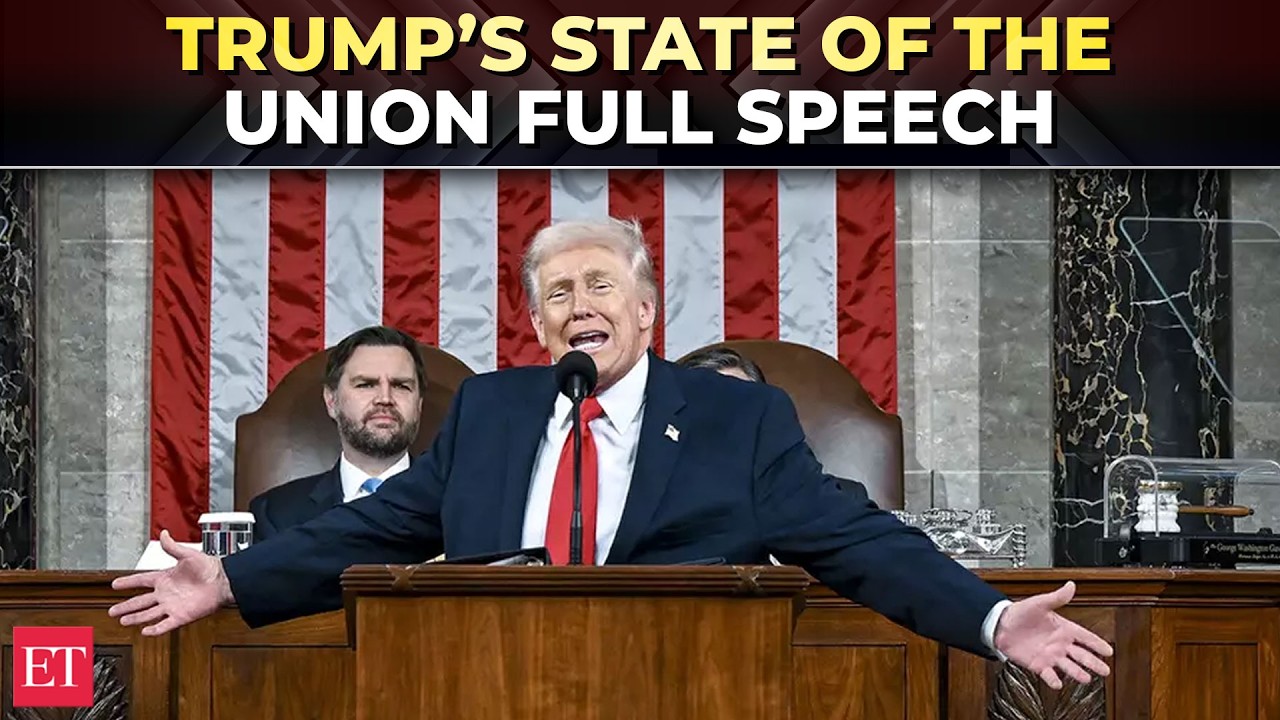 Trump’s State of the Union FULL SPEECH: From tariffs, SC to Iran, US President rips into Democrats