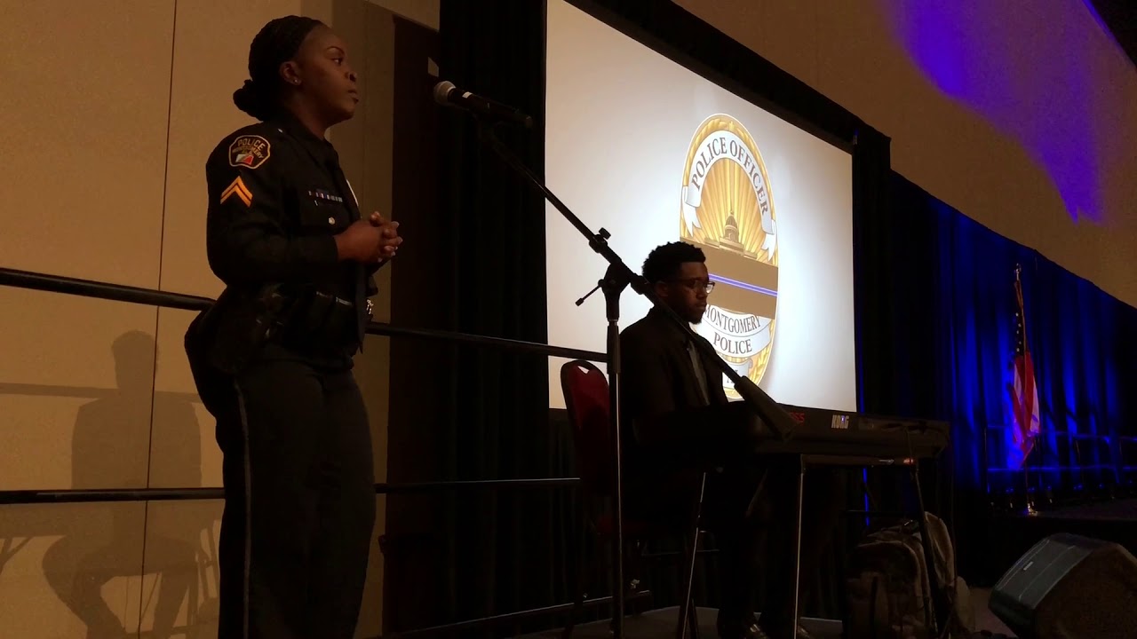 Corporal McGriff with the Montgomery Police Department Performs Fear is a Liar
