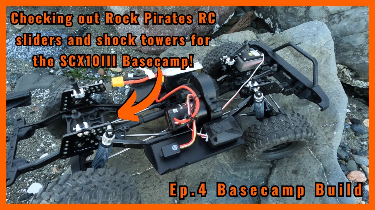 Checking out Rock Pirates rc shock towers