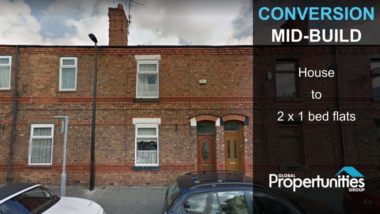 House to 2 x 1 Bed Flats Conversion - A Tour Around [VIDEO 1]