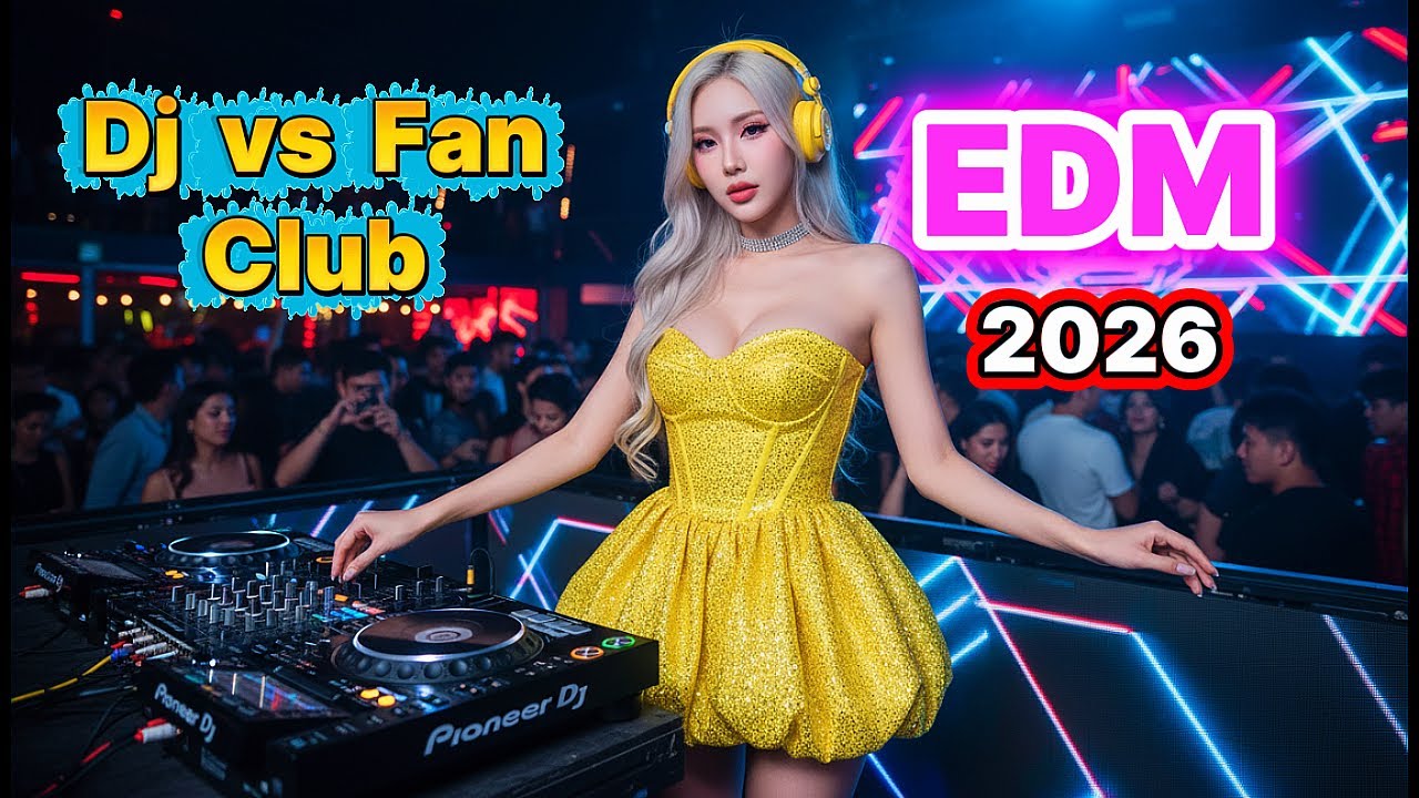 🎶 Dj vs Fan Remix 2026 – Top 1 Music Mix EDM  Dance  Club 🔥
