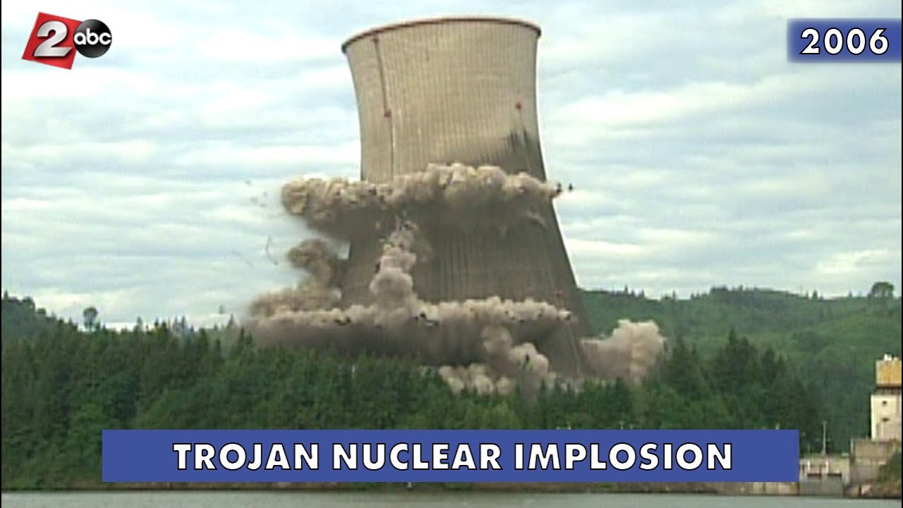 Trojan Nuclear Power Plant Implosion - 2006 | KATU In The Archives