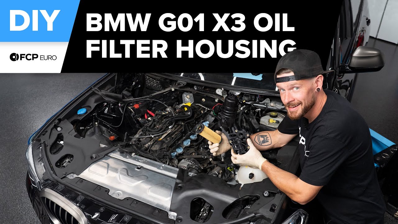 BMW X3 Oil Filter Housing Replacement DIY (2020-2024 BMW G01 X3, G02 X4, M40i, B58TU Engine)