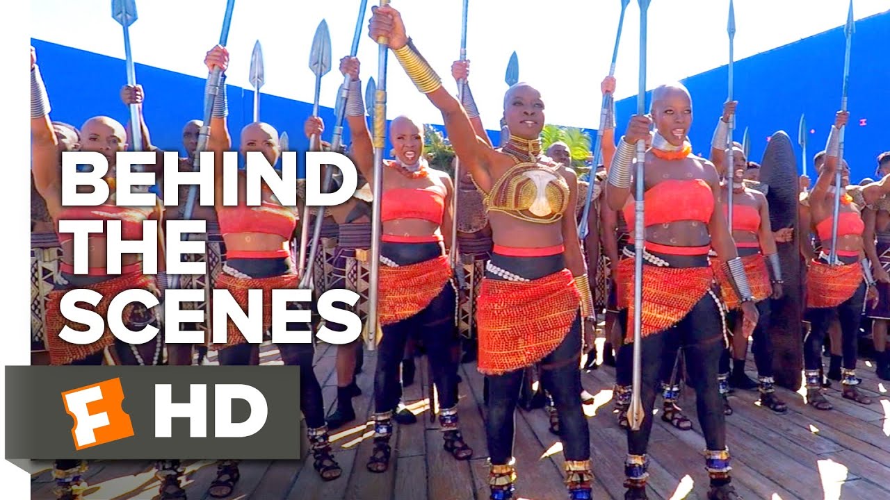 Black Panther Behind the Scenes - Female Warriors (2018) | Movieclips Extras