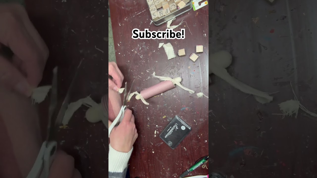 Mini rolling pin DIY craft 