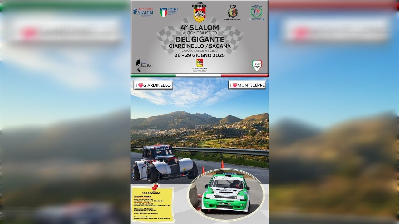 4° Slalom Automobilistico del Gigante Giardinello / Sagana 2025