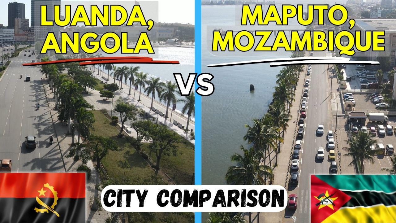 Comparing The 2 Biggest Portuguese Speaking Cities In Africa  |  Luanda vs. Maputo