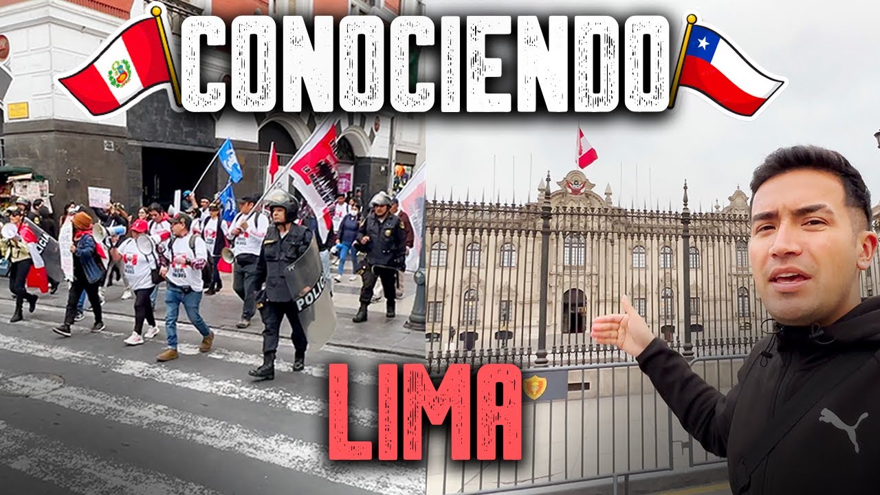 CHILENO CONOCIENDO LIMA PERU  🇵🇪 | Lugares, Comida, Cultura y mas...