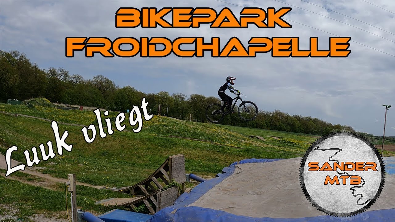 Bikepark Froidchapelle, België.