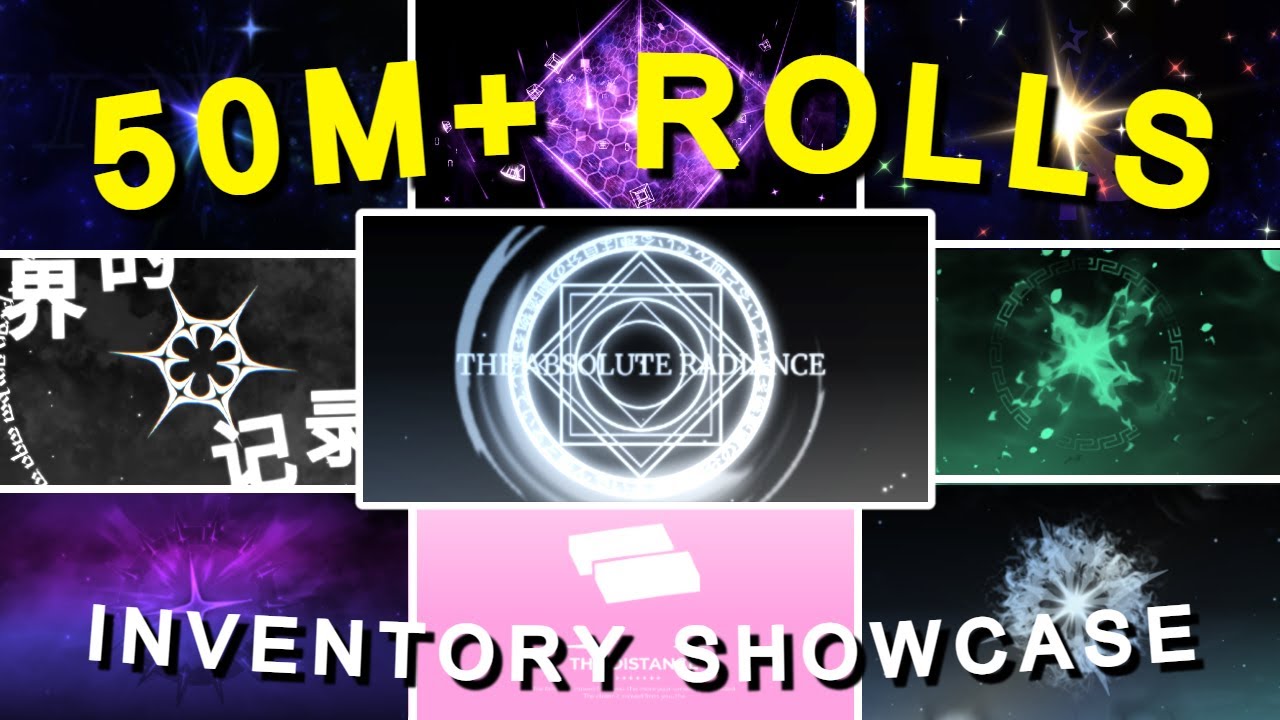 50 MILLION ROLLS IN SOL'S RNG! || Inventory Showcase || Sol's RNG