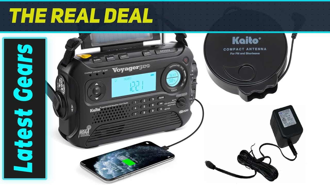 Kaito KA600: The Ultimate Solar/Crank Emergency Radio Powerhouse!