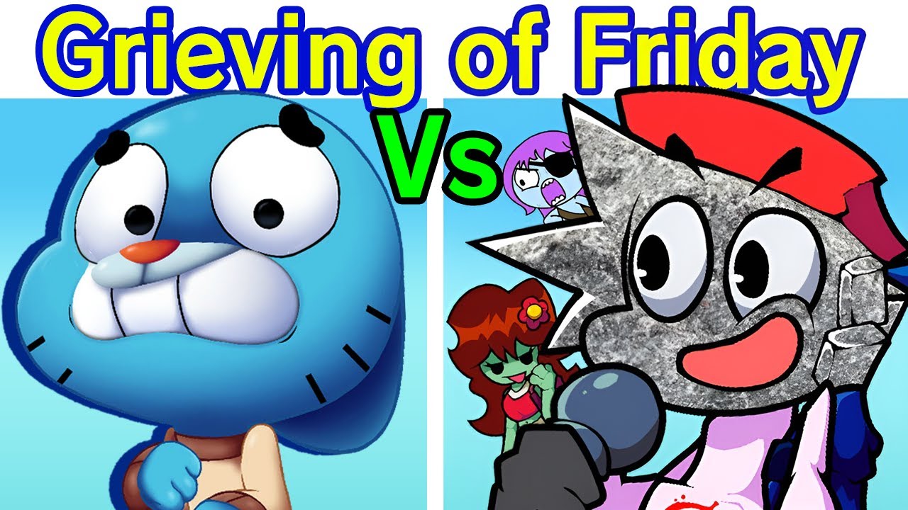 Gumball’s Scared… But Why? | FNF: The Grieving of Friday DEMO
