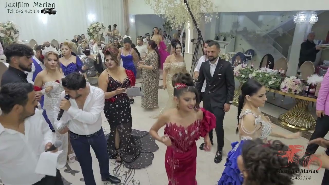 Nunta Alex si Tania  in bucuresti cu leo de la kuweit  si frati de aur 24 iunie 2024 Justfilm marian