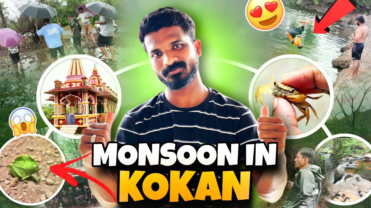 कोकणातला पाऊस | Heaven on Earth During Monsoon 🌧️ | Konkan Vlog | Nature, Rain & Rustic Life ....