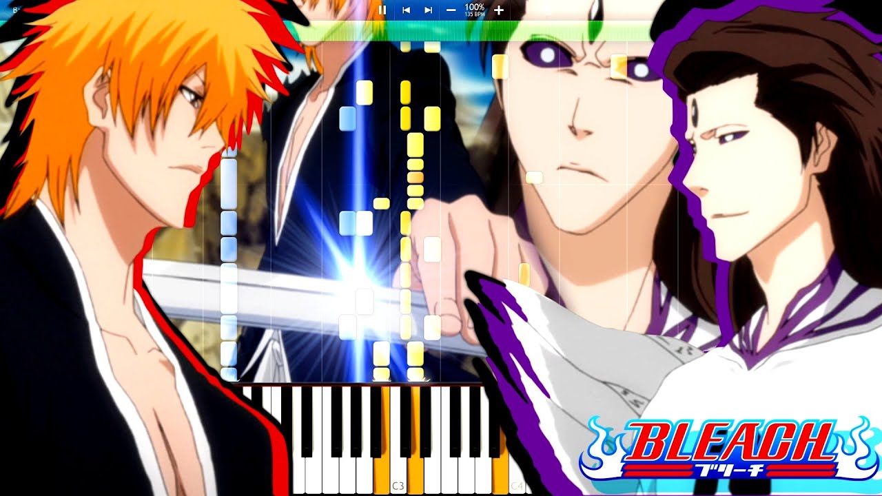 Bleach - Fade to Black B13a (Ichigo Vs Aizen) | Piano Tutorial