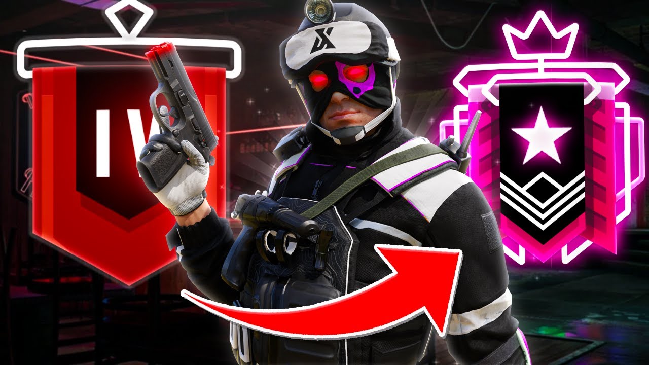 Соло Q для чемпионства — это ЛЕГКО... Rainbow Six Siege
