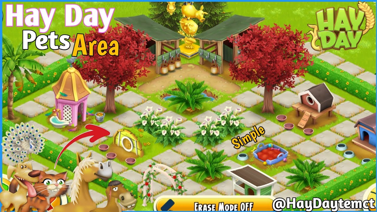 Hay Day Pets Area Decoration
