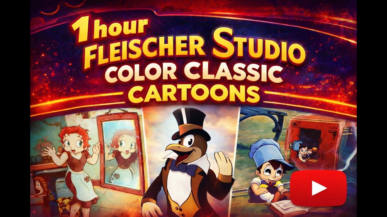 Max Fleischer's Color Classics: 8 Golden Age Cartoons (1930s)