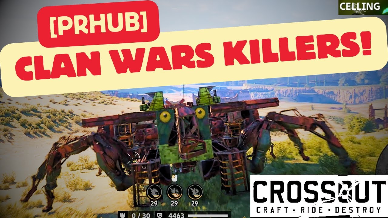 ⚔️🚨[PRHUB] Strategic Crossout Clan Wars Killers!🔞😱