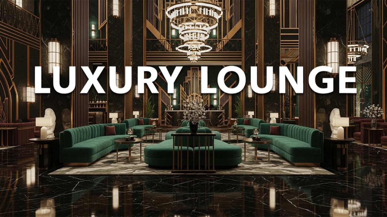 Luxury Lounge Jazz Saxophone 🎷 Relaxing Instrumental Music for Hotels, Cafes & Lounges