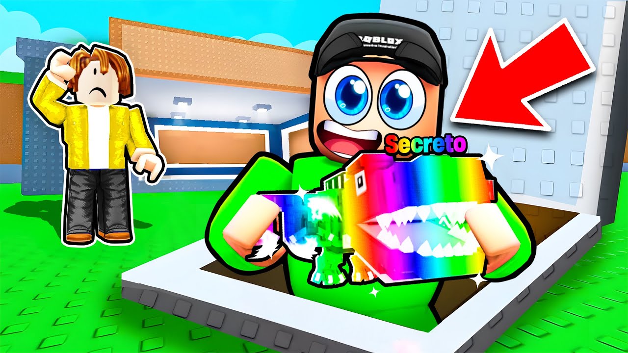 Creé una BASE SECRETA para ESCONDER BRAINROTS...🤫 Steal a Brainrot