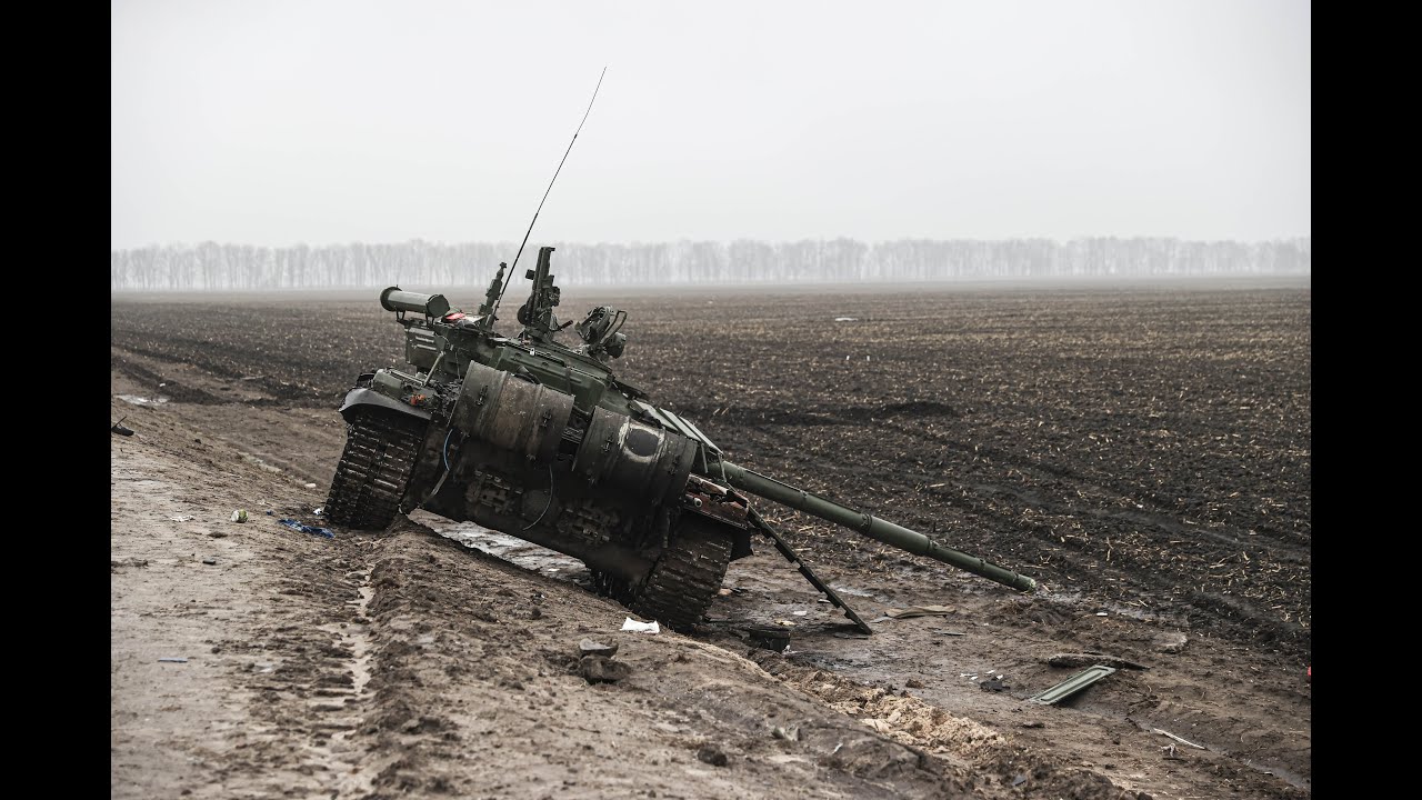 AA footage shows tanks abandoned by Russian troops in Ukraine’s Chernihiv after withdrawal
