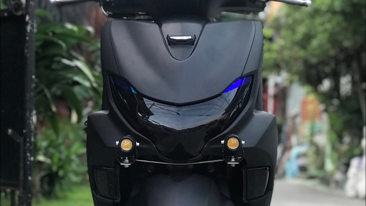 Stainless Mini Driving Light bracket for mio gravis