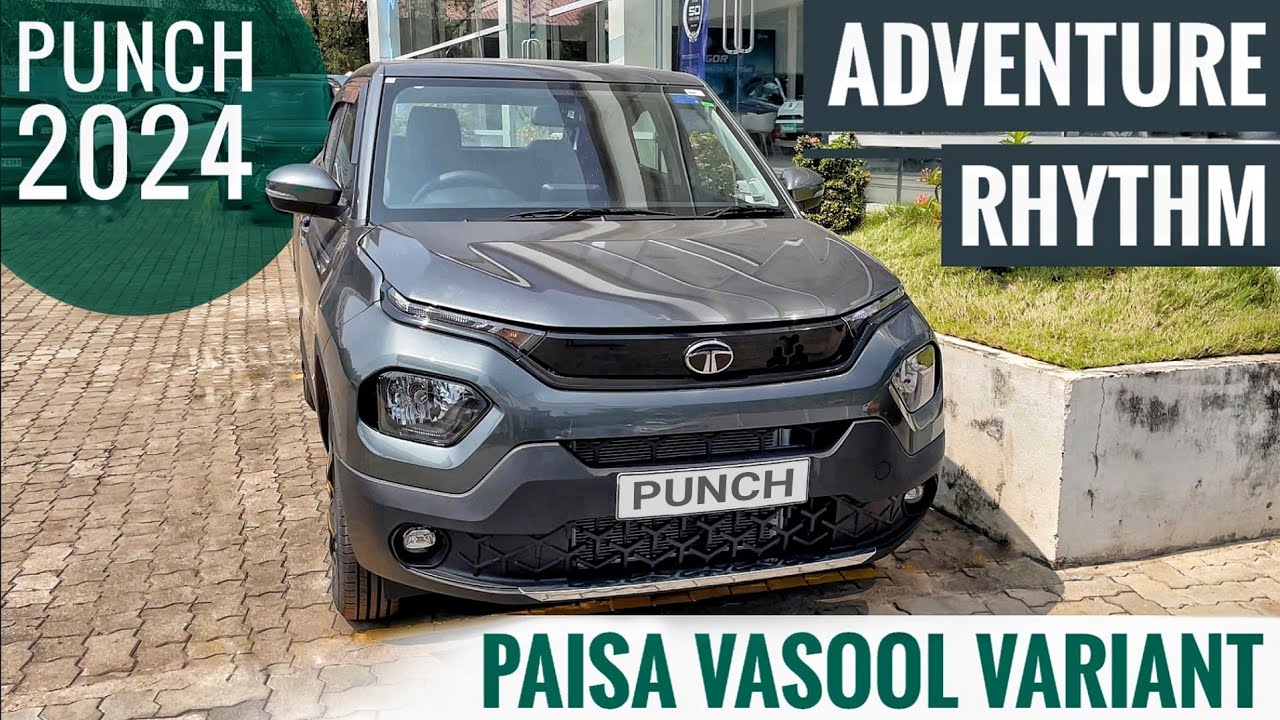Tata Punch Adventure Rhythm 2024 - Value For Money? | Tata Punch Adventure vs Adventure Rhythm pack